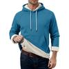 Men's Casual Long-Sleeve Fleece Hoodie With Pockets