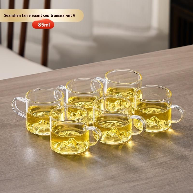 GIANXI Lid Magnetic Suction Tea Infuser Teapot High Temperature Resistant Glass Kettle Separation Filter Tea Brewing Kettle