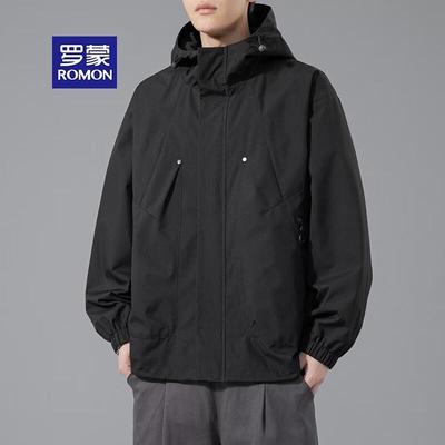 Men's High-Quality 3-Proof Hooded Outdoor Jacket
