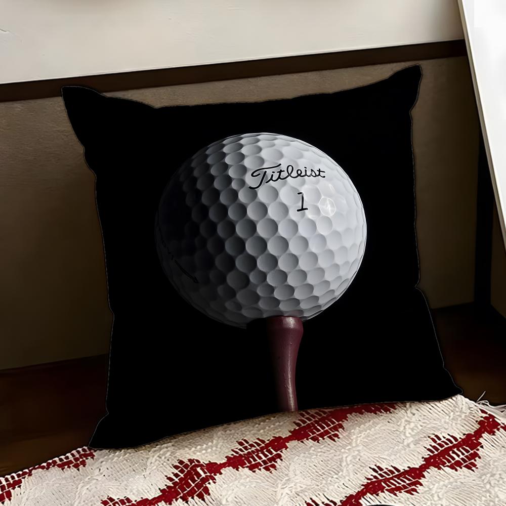 Brand TTitleistT Cushion Cover Reversible Soft Durable Pillow Cover Home  Car MultiScene Use for Daily Comfort