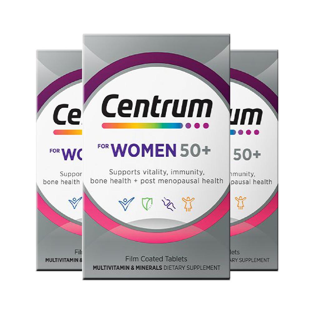 Centrum For Women 50+ 90 Tablets 3ea
