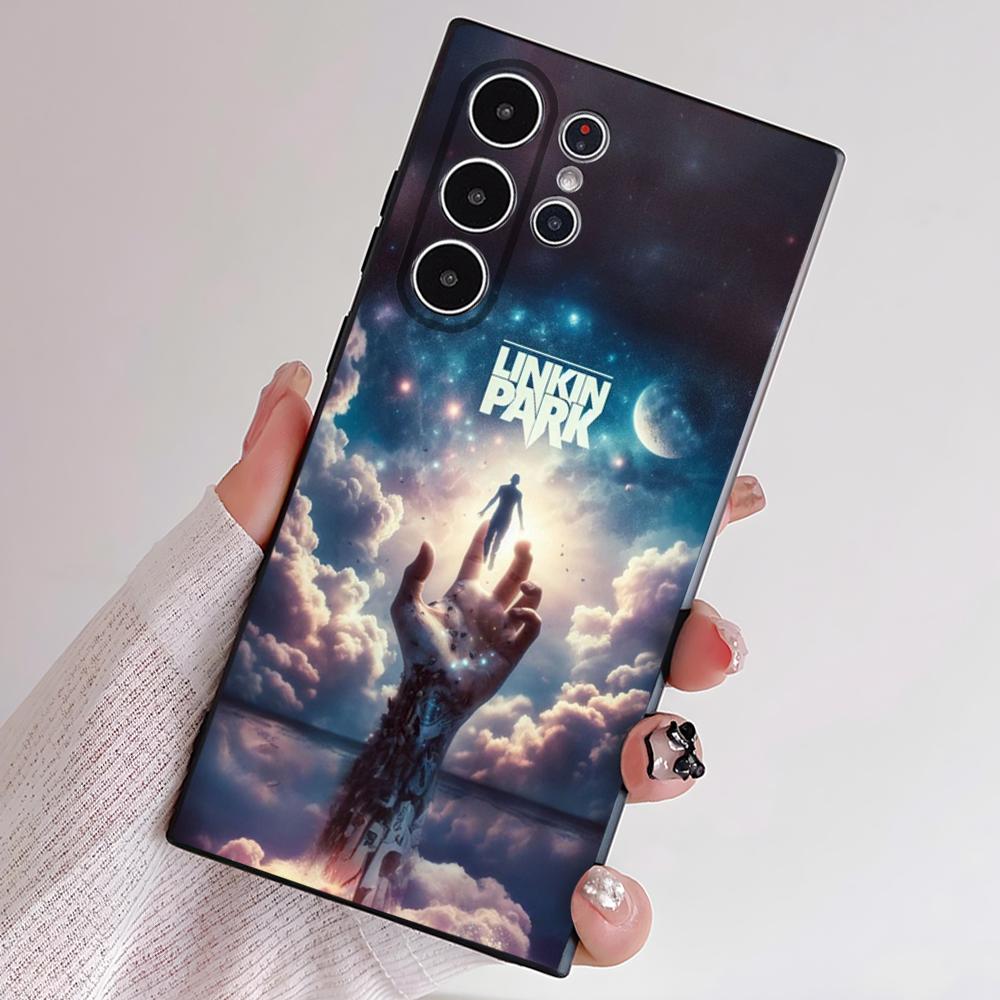 Band L-Linkin P-Park Cool Phone Case For Samsung S Series S21 S22 S23 S24 S25 FE Plus Ultra TPU Soft To Skin-friendly Case