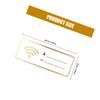 Acrylic WiFi Password Sign Easy To Write Erase Customizable Network for Public Space Restroom Hotel Wall Decor