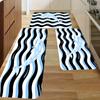 1PC Fish and Tilde  Pattern Kitchen Rug Non-Slip Door Mats Pop Design Bathroom Rug Bath Mat Carpet for Home Sink Laundry Decor