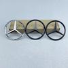 90mm ABS cromo negro Logo Mercedes emblema insignia de estrella trasera para Mercedes Benz W203 W206 W212 X253 W167 W166 W247 C