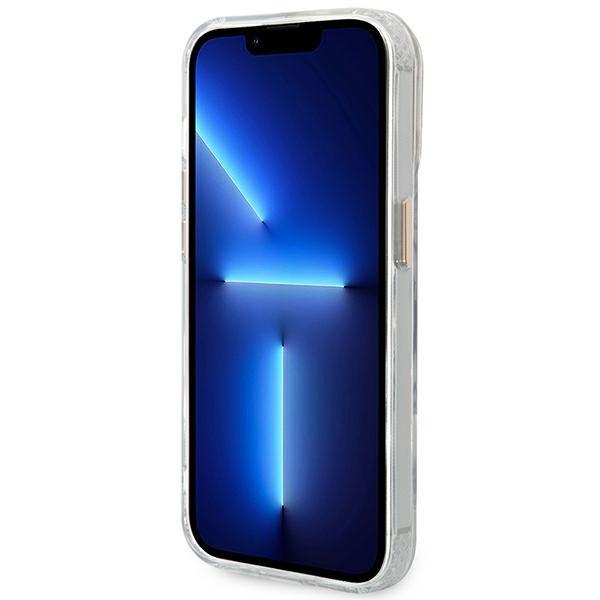 Guess Guhmp14Xhtrmd Iphone 14 Pro Max6,7 Złoty/Gold Twarde Etui Metalowa Ramka Magsafe