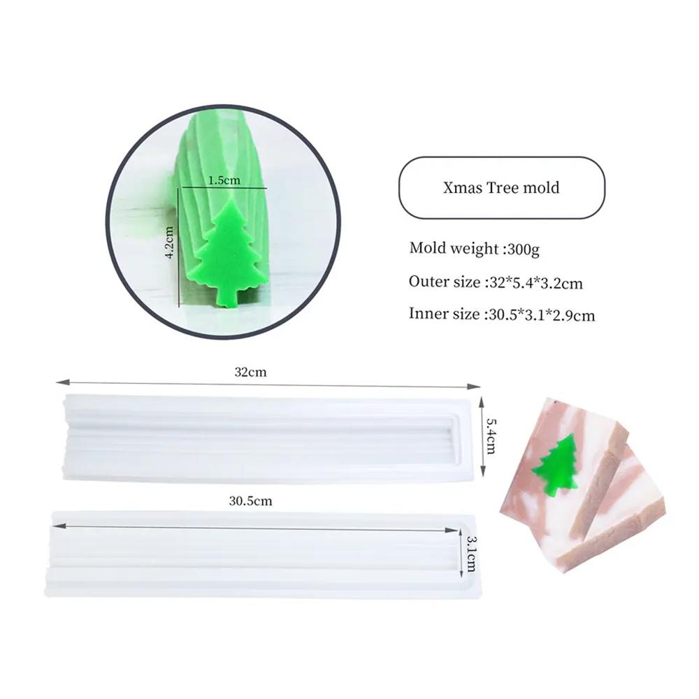 Cat Shaped Silicone Tube Column Mold Handmade Soap Candle Chocolate Loaf Baking Tools for DIY Craft Dessert Party Decoration