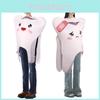 Cosplay Halloween Teeth Outfit Stage Performance Drama Costume Activity Party