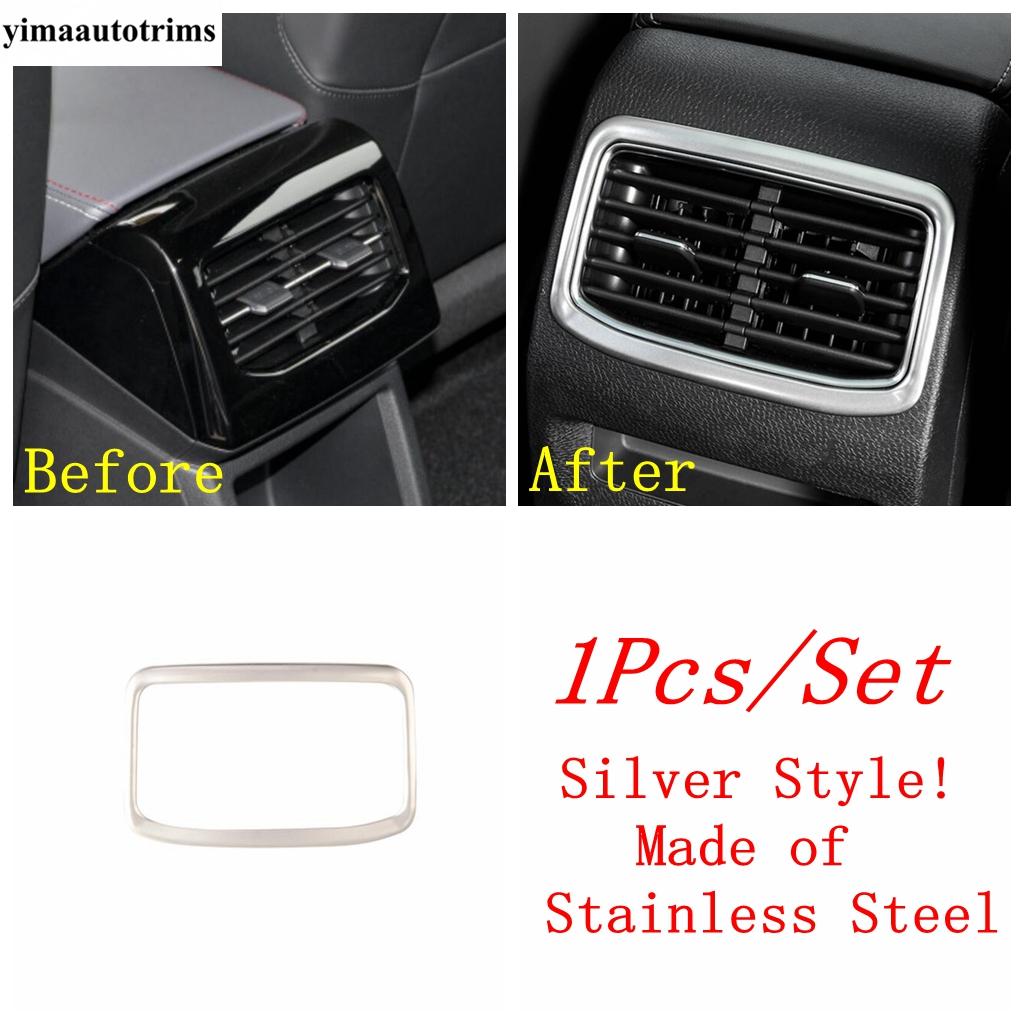 For VW Volkswagen ID.4 ID4 - 2025 Car Gearbox Water Cup Holder Panel Head Light Air Cover Trim Stainless Steel Accessories