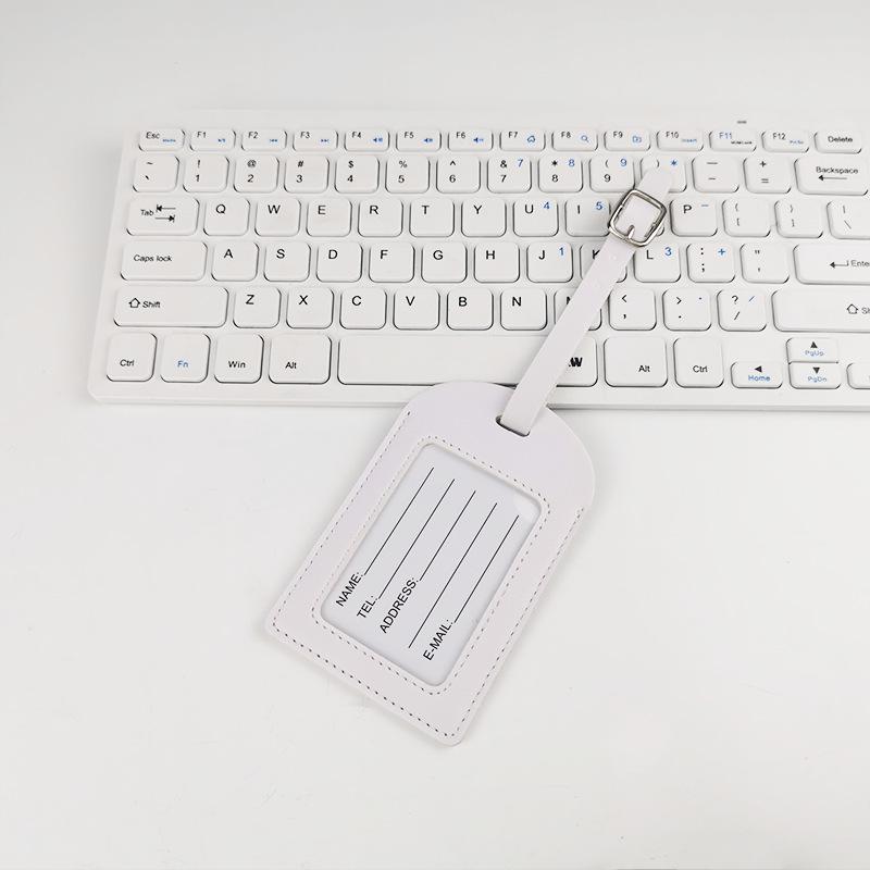 PU Leather Luggage ID Tag for Travel