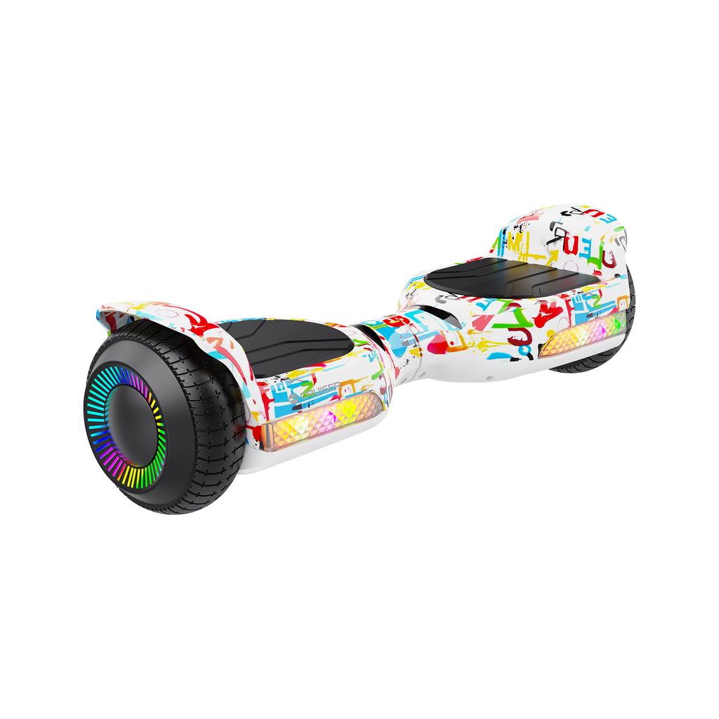Rebel 6.5" LED Hoverboard Electric Skateboard for Kids and Adults