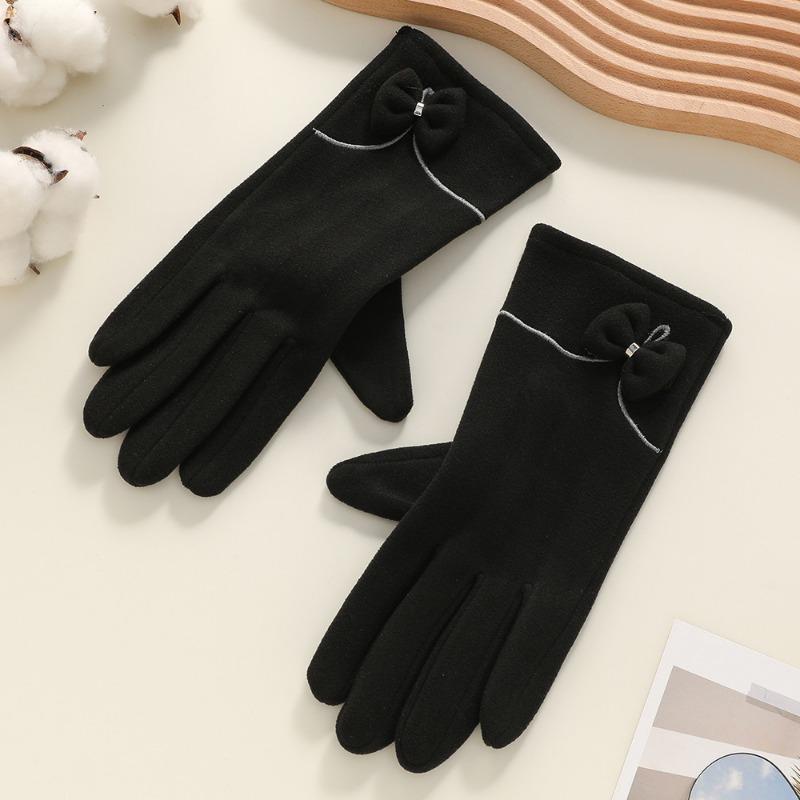 Warme Handschuhe Damen Winter Outdoor Reisen Winddicht Verdickter Stoff Wärmespeicherung Touchscreen Kaltes Radfahren Warme Handschuhe