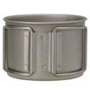 EVERNEW ZARAZARA 220 FH Mug Titanium Single Wall Mug 220ml Antique Finish ECAL757 Made in Japan 42g (Tsubame-Sanjo)