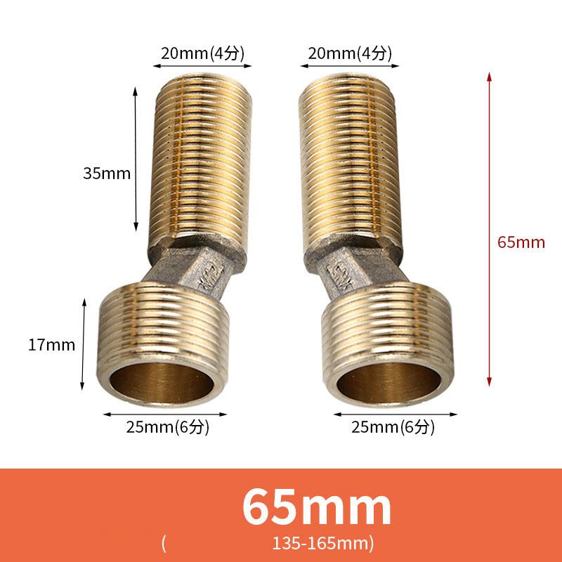 Faucet Accessories Brass Eccentric Faucet Nipple