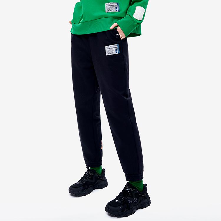 

New Mihara Yasuhiro X FILA Casual Pants Women s Jet Black F11W243602F-BK S