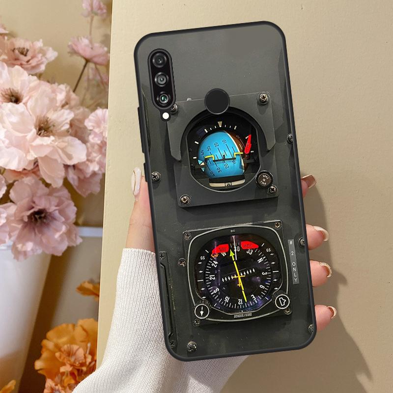 תעופה מטוס טייס תא טייס עבור Honor 50 8X 9X 10i כיסוי עבור Huawei P50 Pro P20 P40 P30 Lite P Smart 2021 Nova 5T