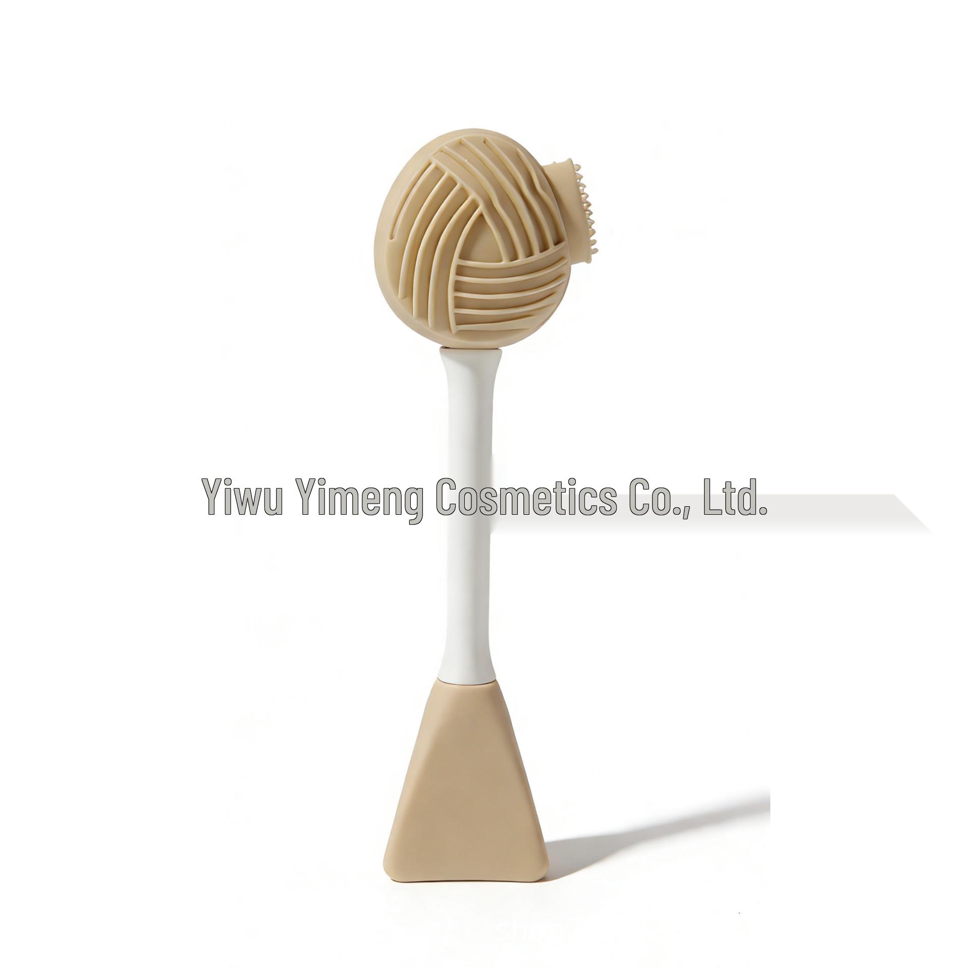 Cross-Border Silicone Double-Headed Mask and Cleansing Brush for Facial Massage