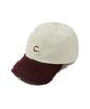 CLOVE [25Fw Clove] Colorblock Corduroy Ball Cap (3Color)