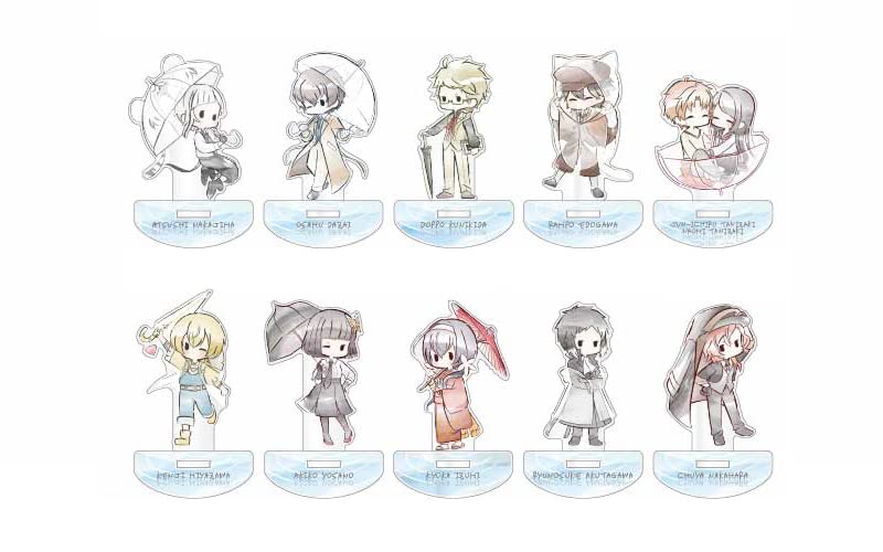 

Bungo Stray Dogs Swing Acrylic Stand Rain Box of 10 ver.