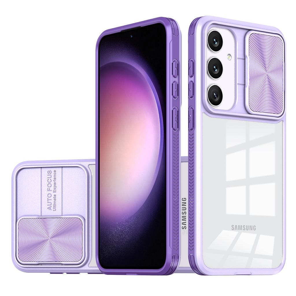 For Samsung Galaxy S25 Case TPU + PC Clear Phone Cover