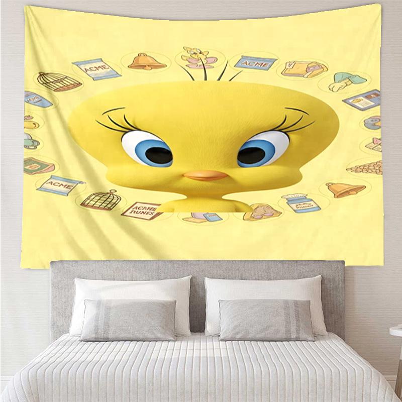 Taz-Mania Devil's Roar Quick-Dry Tapestry Hanging for Bedroom,Livingroom, Playroom,Decor Art Room Wall Tapestry Holiday and Birthday Gifts