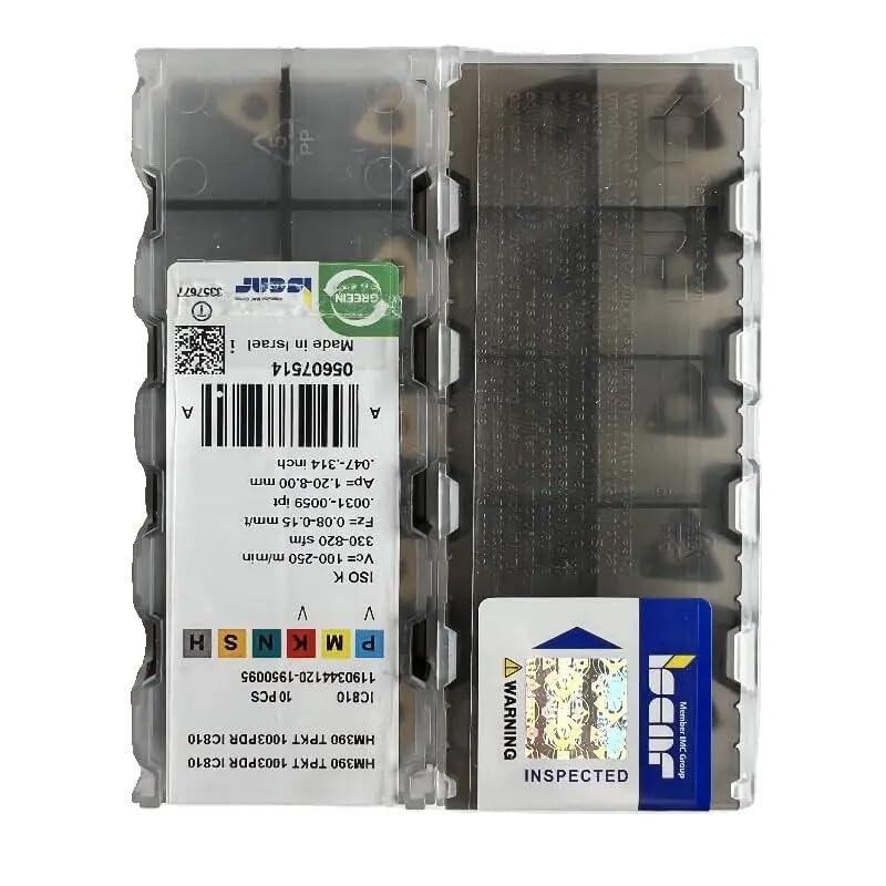 ISCAR / HM390TPKT1003PDR IC810  /Industrial indexable Carbide Inserts 10 PCS