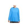 Drop Shoulder Sleeve T Shirt Women's Blue FB1824-435