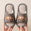 Kids' Cartoon Car Boys' And Girls' Summer Linen Indoor/Outdoor PVC -Resistant Sole Sandals