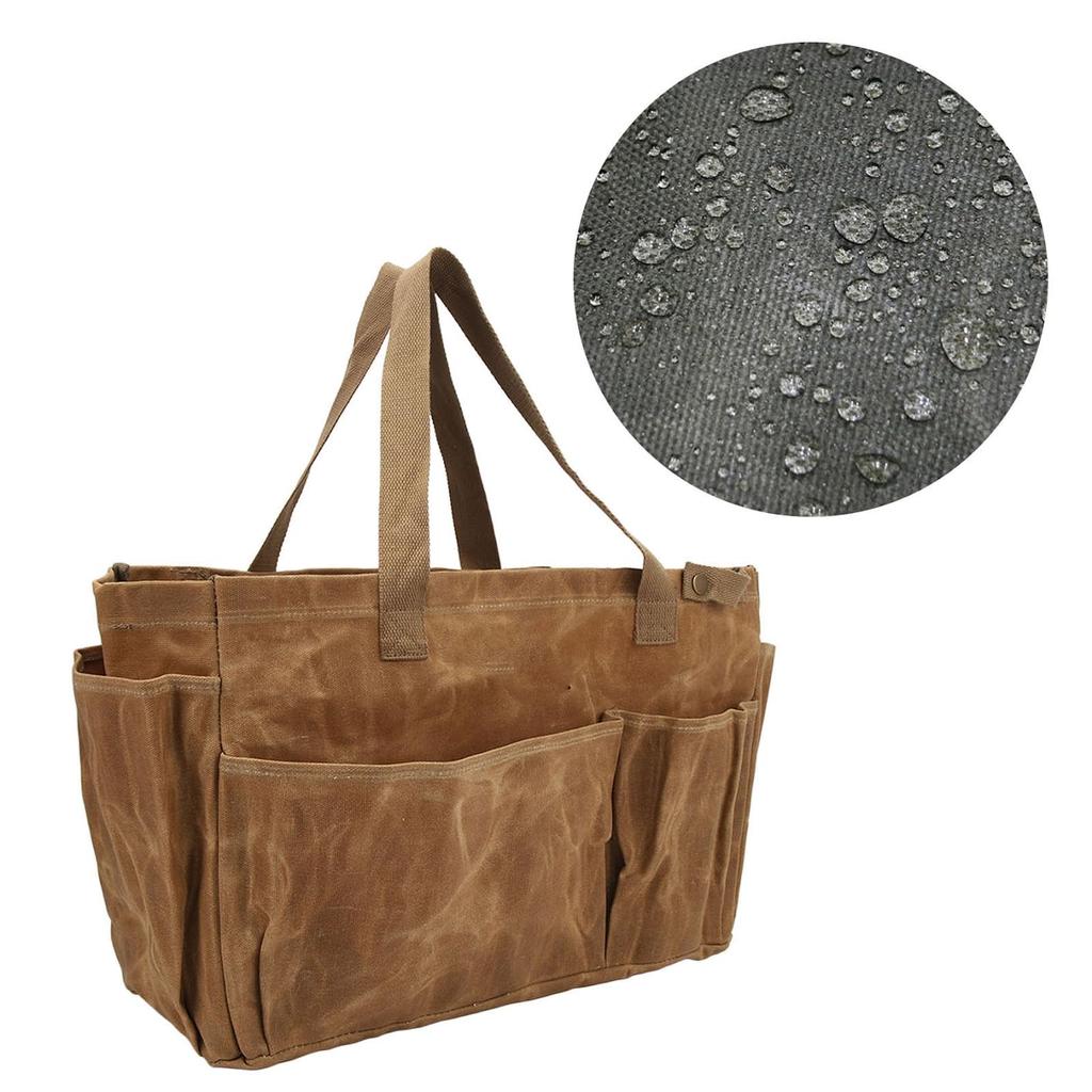Camping Pot Storage Cookware Large Canvas with Khaki Suitable for Solo Outdoor and Outdoor Storage Bag, Bag, Capacity, Material, Grip, Color, Camping,