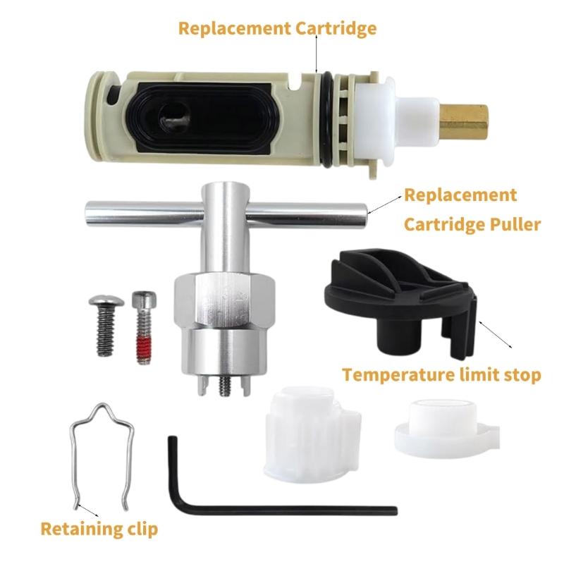 Single Handle Faucet Replacement Cartridge Kits Brass Stem Single Handle Posi Temp Faucet Cartridge Shower Part