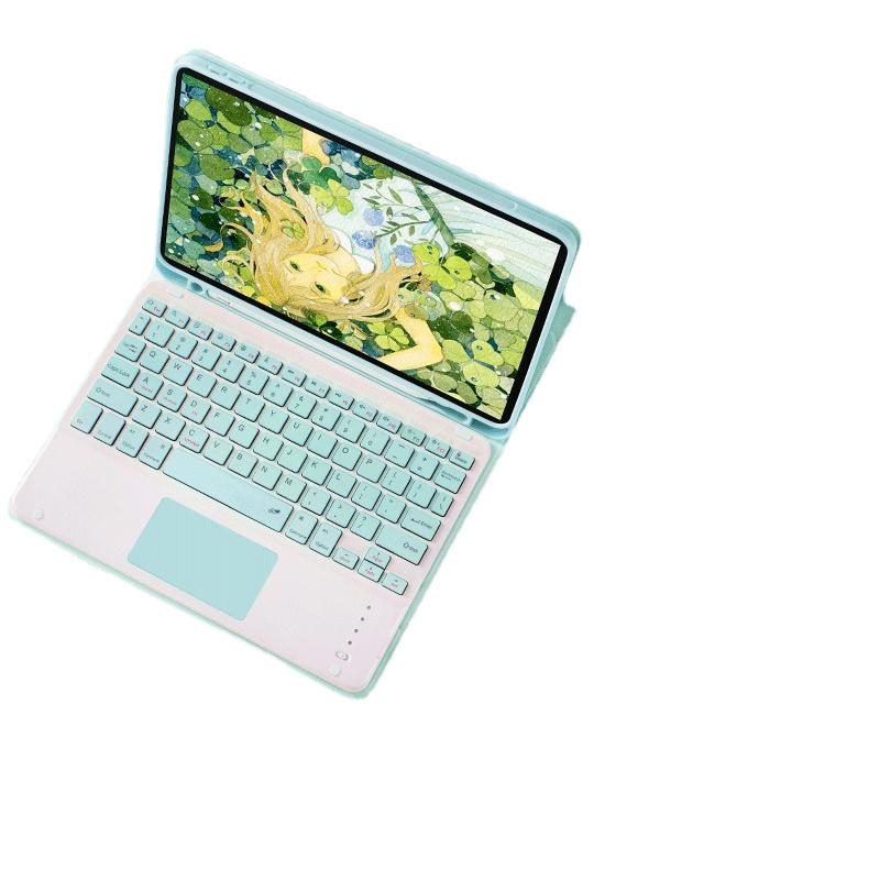 

Арабская клавиатура и мышь для iPad Air 4 5 10,9, чехол для iPad 7, 8, 9 поколения 10,2, чехол для iPad mini 6 8,3 Pro 11 9,7 Funda