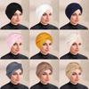 Cappelli Hijab Vintage alla Moda Cappelli Turbante in Poliestere Morbido Elastico Nodo Intrecciato Traspirante Stile Avvolgente Copricapo per Perdita di Capelli