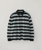 BLANKROOM Rugby Tee_Mint / Black