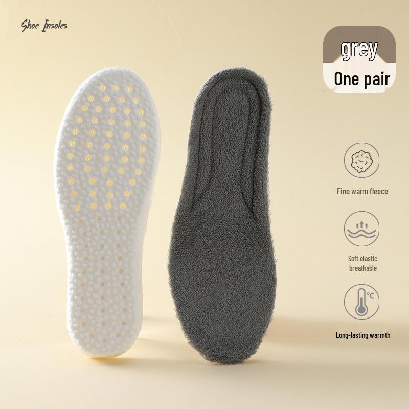 

Bosst Fleece-Lined Children s Warm Insoles, Super Soft Fleece, Temperature Regulating, Baby Comfort, Breathable, Sweat-Absorbing Sports Insoles. 31-32