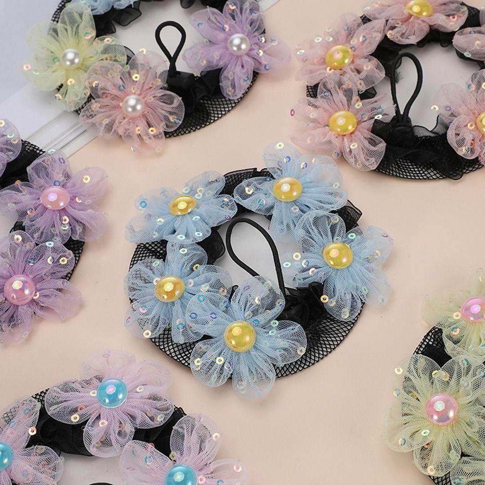 

Модный головной убор, балетная сетка для волос, дышащая сетка для волос, булочка для волос, эластичная сетка для волос для девочек, дети