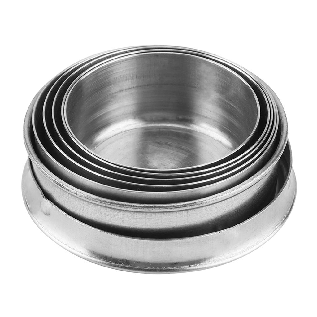 Portable Outdoor Stainless Steel Collapsible Folding Cup for Traveling Camping with Key Chain