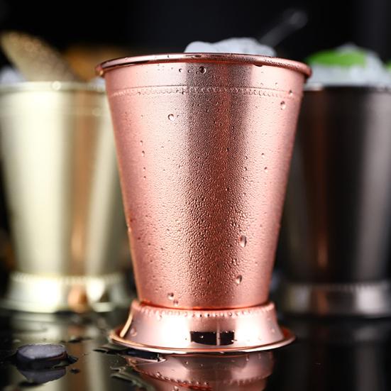 360ml Stainless Julep Cup Steel Mojito Mint Beer Bar Party Cocktail Drink