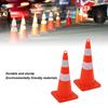 Traffic Cones Weather Resistant Reflective  Base Road Cones for Parking Lot Camping Red Traffic Cones Safety Cones