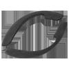 Car Steering Wheel Cover for Men, Suede Leather Handle Cover, D-Type Anti-Slip, Sweat-Absorbent, Universal for All Seasons, Modification Accessories