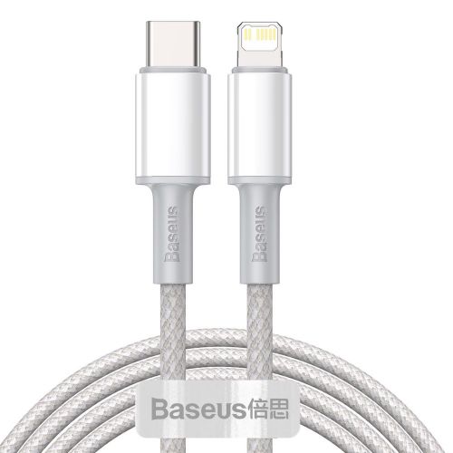 Cable Baseus  Baseus CATLGD-A02 Lightning - USB-C PD Cable 20W 480Mb/s 2m - White