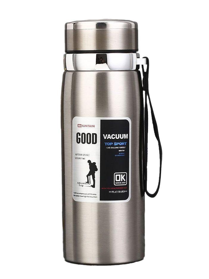 High-Capacity Stainless Steel Tea Brewer - Insulated Cup for Men and Women, Long-Lasting Quality