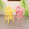 High Chair Dollhouse Stroller Pretend Play Dollhouse Baby Furniture  DIY Accessories