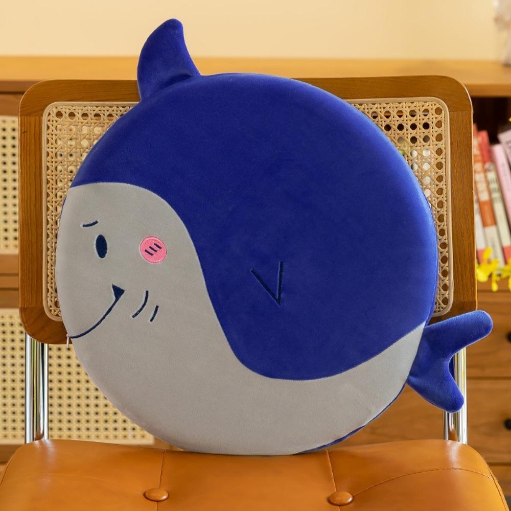 Cartoon Animal Dog Cat Chair Cushion Thick Sofa Pillow Plush Toy For Office Student Dormitory Car