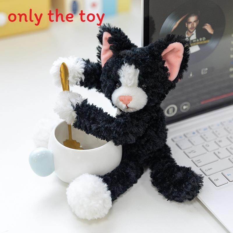 Cute Rabbit Cat Bear Magnetic Cartoon Plush Kid Toy For Kids Room Gift
