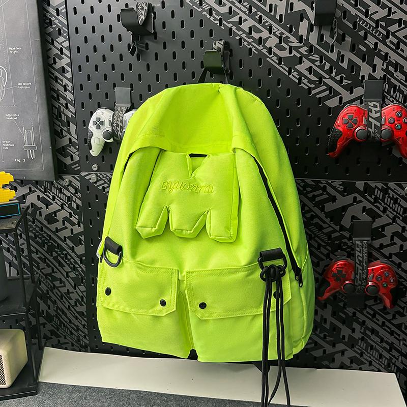 Men's Large Capacity Backpack Women Multi-Functional Travel Computer Bag Student Schoolbag
