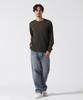 AVIREX MINI WAFFLE T-SHIRT men's XL 310 olive 783-5130015