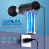 LCD Fascial Massage Gun Electric Percussion Touch Switch Pistol Massage Whole Body Neck Deep TissueMuscle Relaxation Fitness
