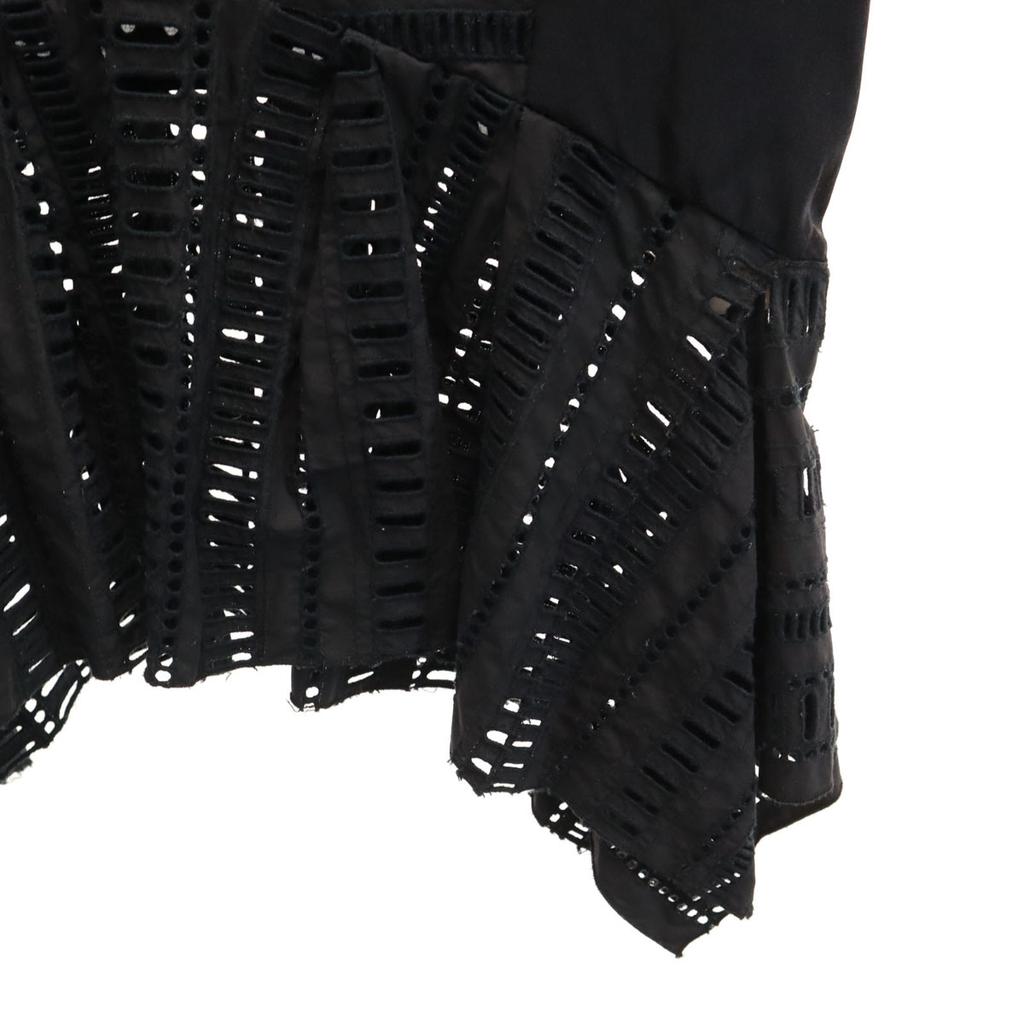 Drawer Made In Japan No Sleeve Blouse 38 Black Tops Women Used