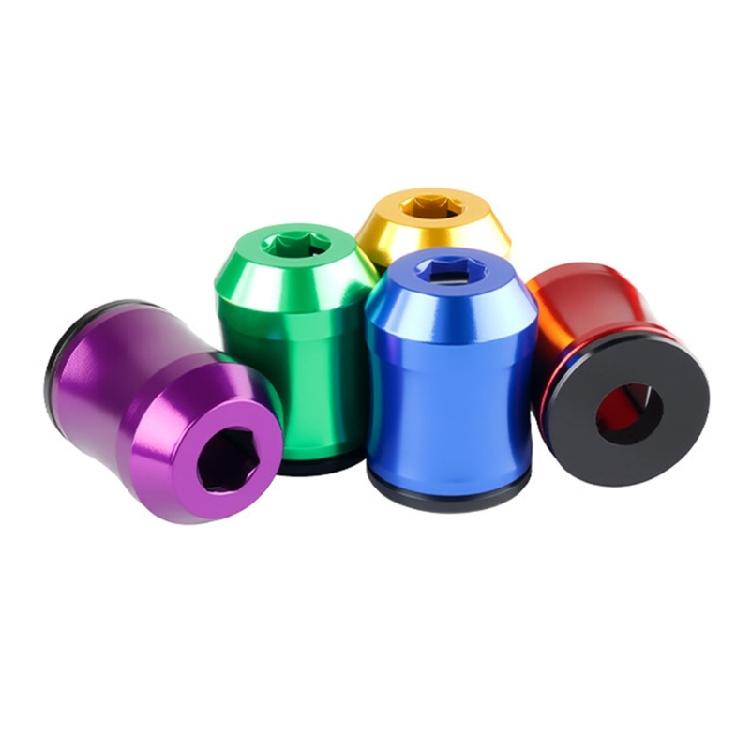 Professional Magnetic Tool Holders 6.35mm Hex Shafts Solid Aluminum Alloy Multiple Color Option for Easy Identification