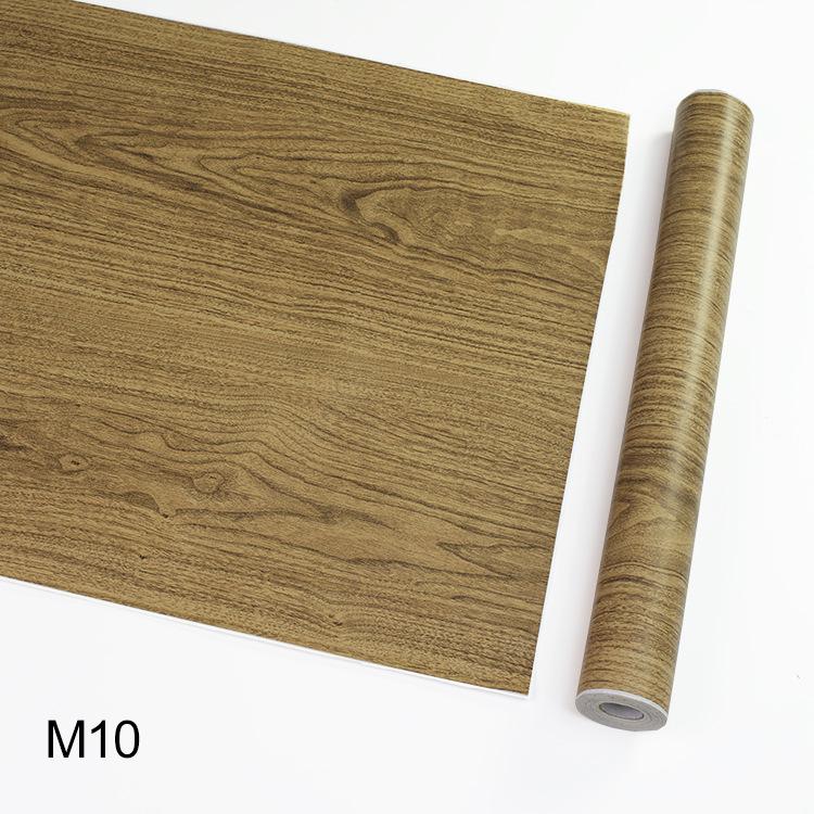 Buy 10M Home Decor Wood Grain Wall Sticker Self Adhesive Wallpaper